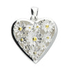 Iris & Miel Sterling Silver Daisy Heart Locket - More Than Just a Gift | Narborough Hall