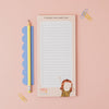 Rosie Made A Thing Bloody Good List Listy Jots Notepad