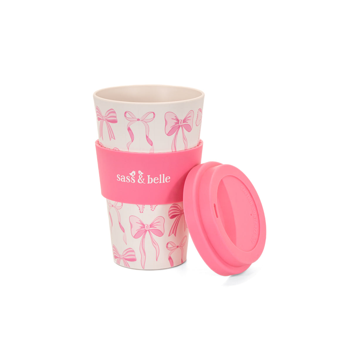 Sass & Belle Bow Travel Coffee Cup - More Than Just a Gift | Narborough Hall