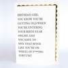 Musings & Mayhem Wheel of Fortune Card