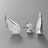Sterling CZ Angel Wings Stud Earrings - More Than Just a Gift | Narborough Hall