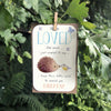 Ginger Betty You're Loved Wallet Card