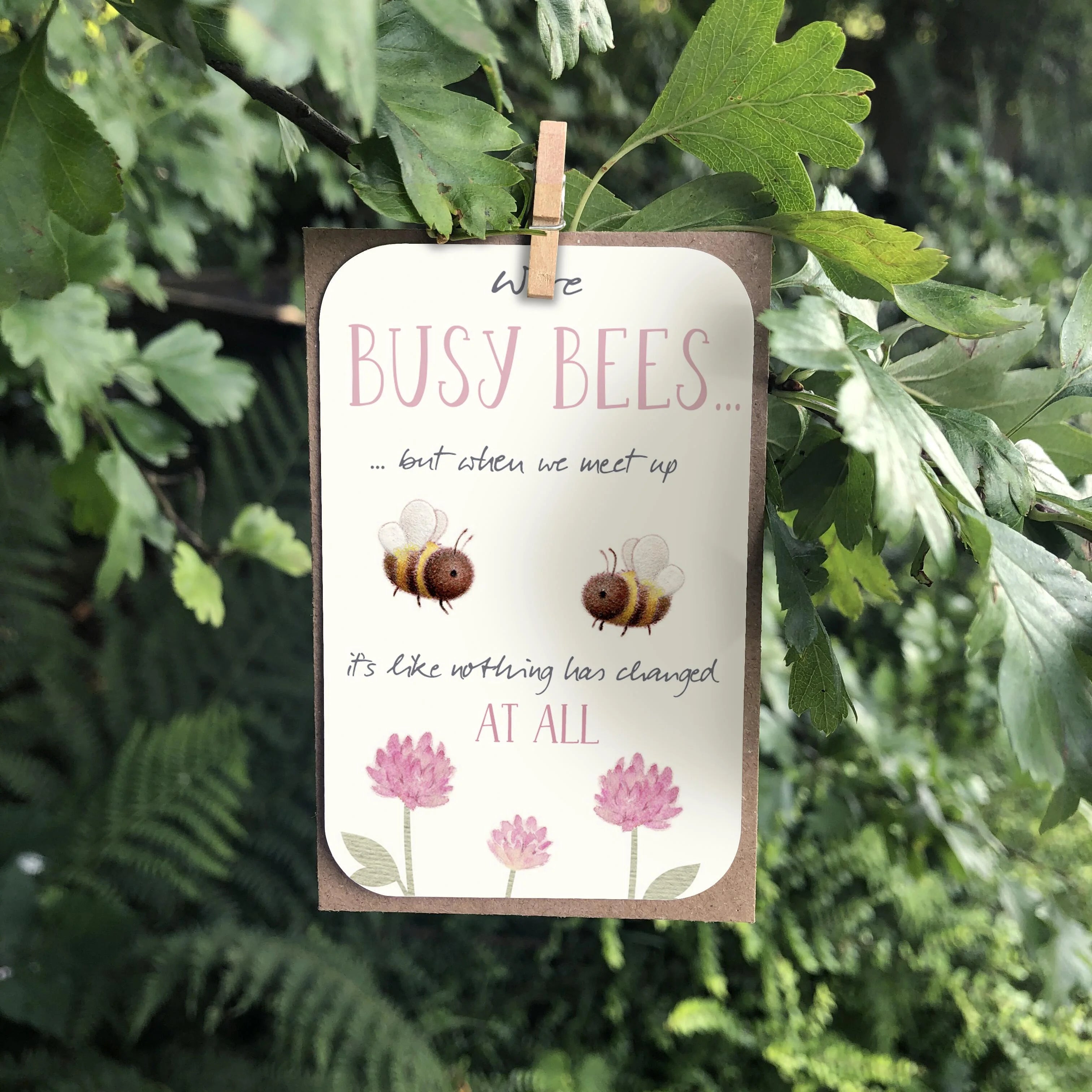 Ginger Betty Busy Bees Wallet Card