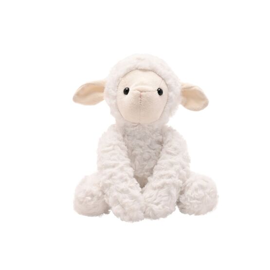 Lottie the plush Sitting White Lamb 22cm - More Than Just a Gift | Narborough Hall
