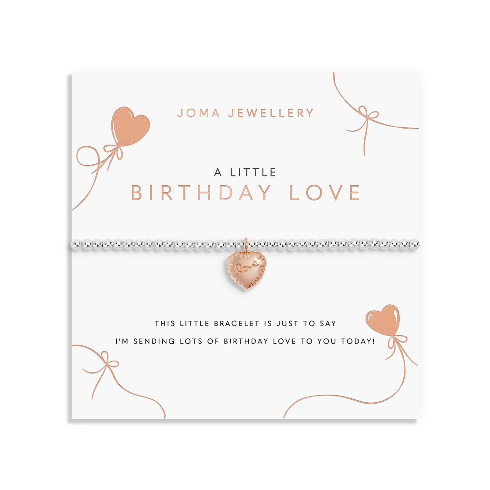 Joma Jewellery A Little Birthday Love bracelet