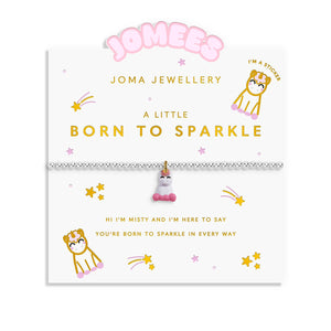 Joma Jewellery Kids' A Little Jomees Born To Sparkle bracelet