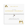 Joma Jewellery A Little Vibes Espresso Yourself bracelet