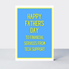 Not Too Bright Financial Services Father's Day Card