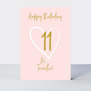 Wonderful You Age 11 Card - Foil - More Than Just a Gift | Narborough Hall