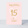 Wonderful You Age 15 Card - Foil