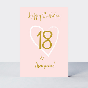 Wonderful You Age 18 Card - Foil - More Than Just a Gift | Narborough Hall