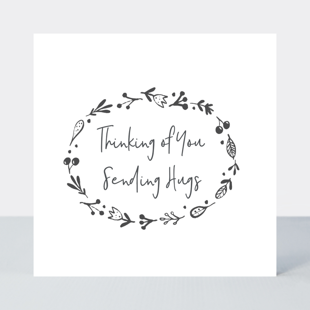 Little Words Thinking Of You Card - More Than Just a Gift | Narborough Hall