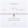 Joma a little Partners in Wine Bracelet - flutes
