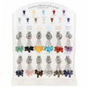 Equilibrium  Gem Stone Mushroom Keyrings |More Than Just A Gift