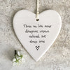 East of India Those We Love Hanging Heart