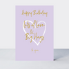 Wonderful You Love & Big Hugs Birthday Card - Foil - More Than Just a Gift | Narborough Hall