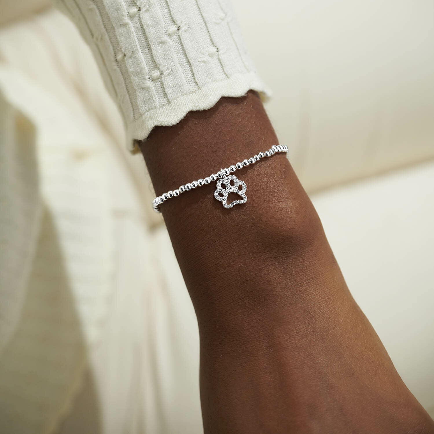Joma Jewellery A Little 'Life Is Better With Dogs' Bracelet