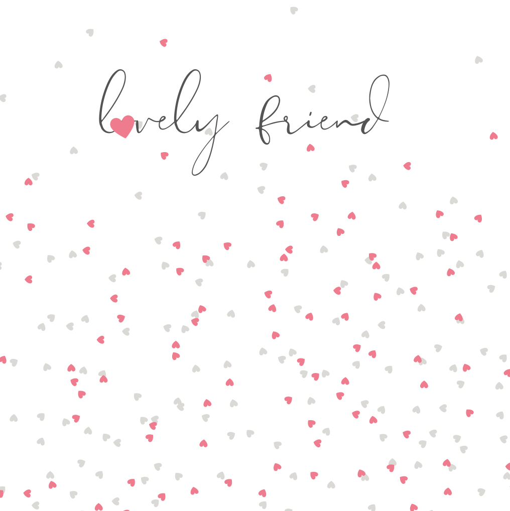 Something Simple Lovely Friend Card - More Than Just a Gift | Narborough Hall