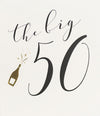 Orchid The Big 50 Card - More Than Just a Gift | Narborough Hall