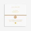 Joma Jewellery Gold A Little 'Family' Bracelet |More Than Just A Gift