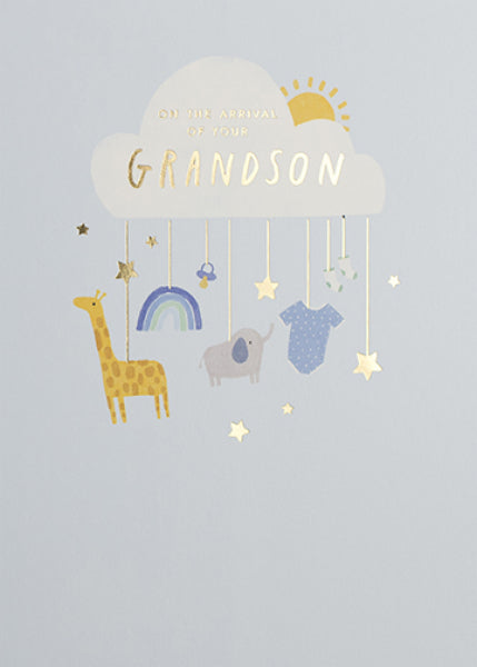 First Chapter New Grandson Arrival Card - More Than Just a Gift | Narborough Hall