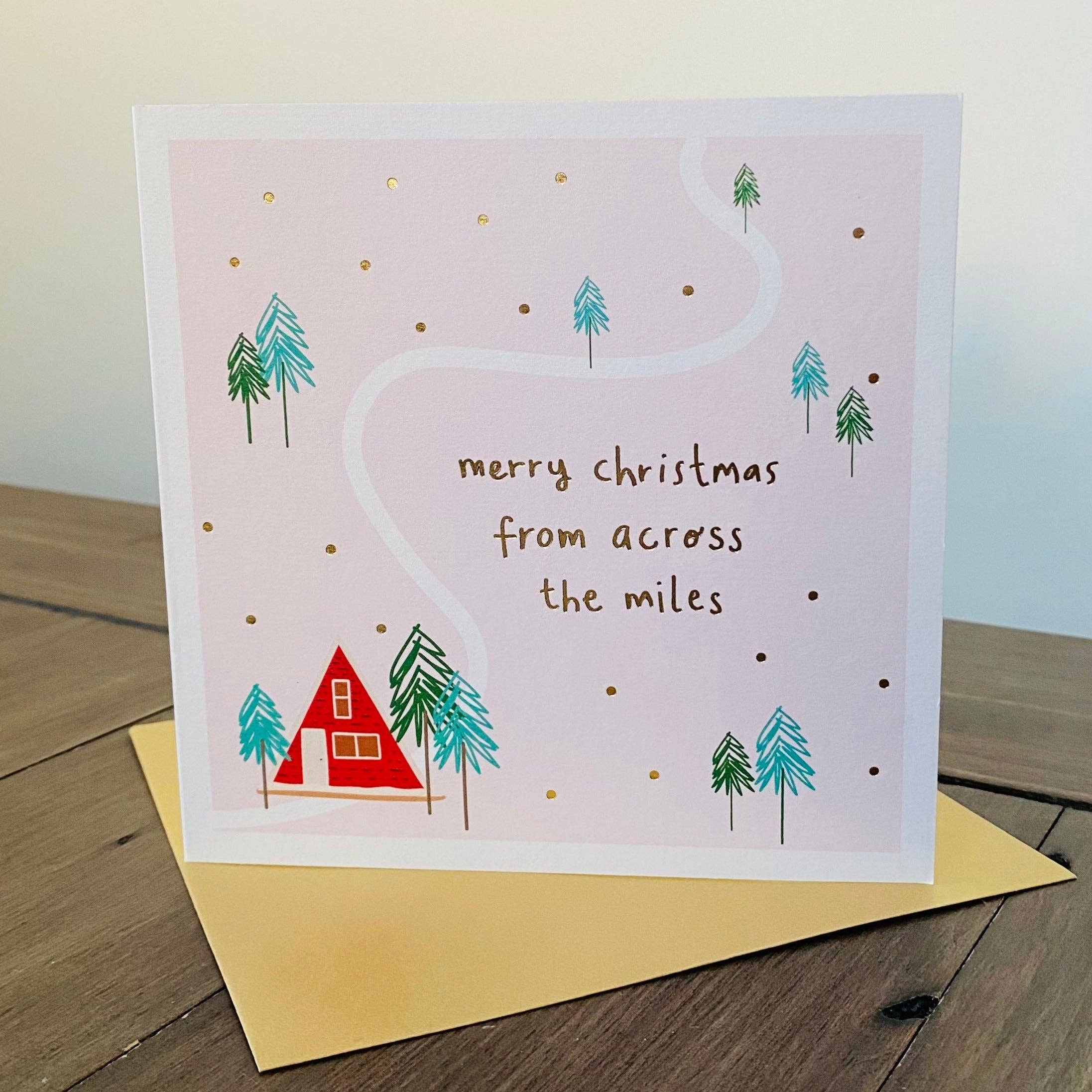 Megan Claire - Merry Christmas From Across The Miles Card