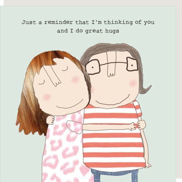 Rosie Made A Thing Great Hugs Card - More Than Just a Gift | Narborough Hall
