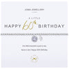 Joma Jewellery A Little Happy 60th Birthday Bracelet - More Than Just a Gift | Narborough Hall