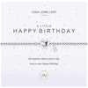 Joma Jewellery a little Happy Birthday Bracelet - heart - More Than Just a Gift | Narborough Hall