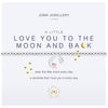 Joma Jewellery a little Love You to the Moon and Back Bracelet - More Than Just a Gift | Narborough Hall