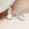 POM Sterling Silver Opal and Crystal Earrings - More Than Just a Gift | Narborough Hall