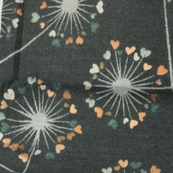 Rose Grey Dandelion  Scarf