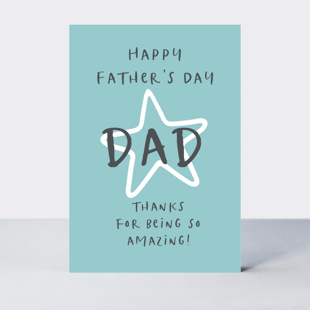 Wonderful You Thanks Dad Father's Day Card