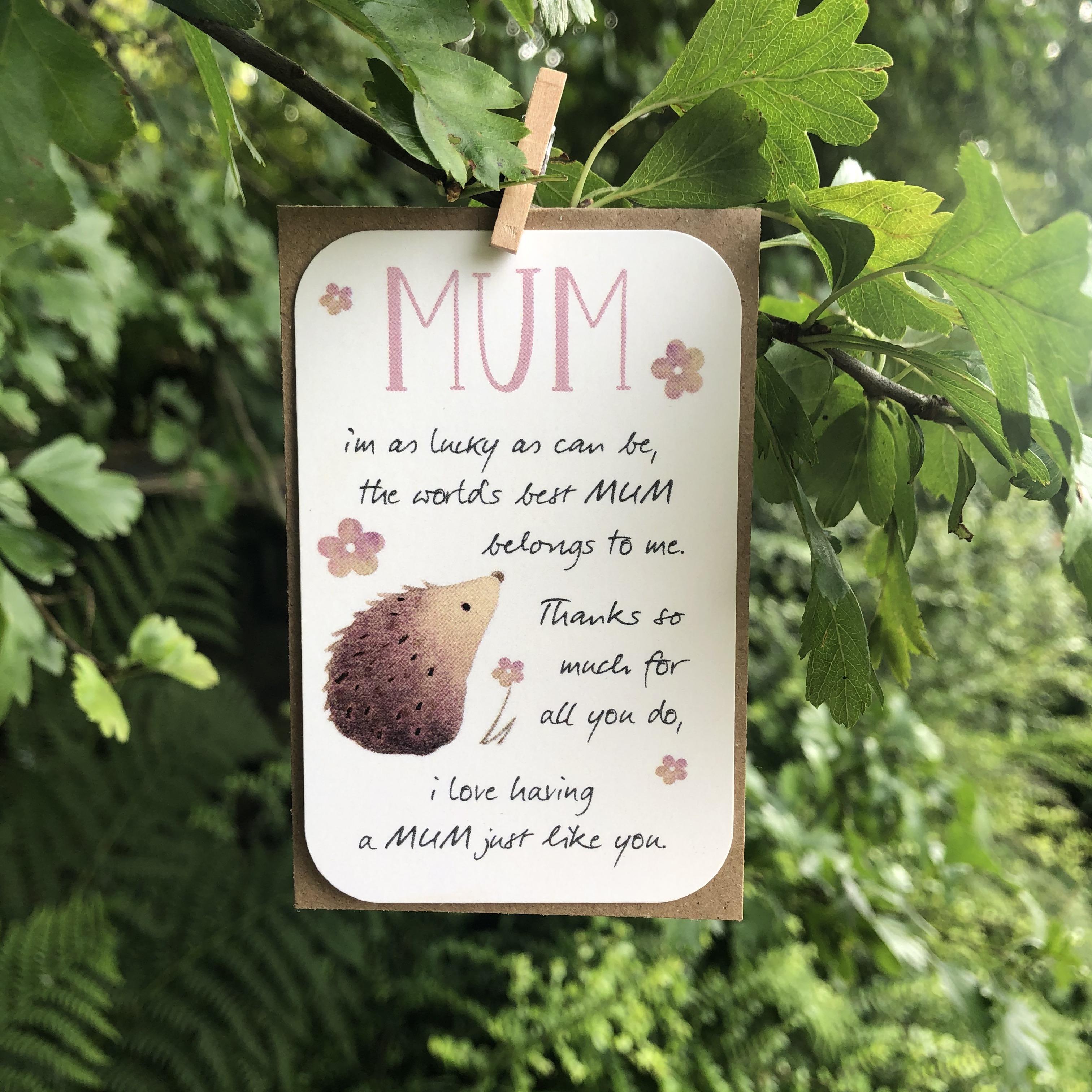 Ginger Betty Mum Keepsake Wallet Card - More Than Just a Gift | Narborough Hall