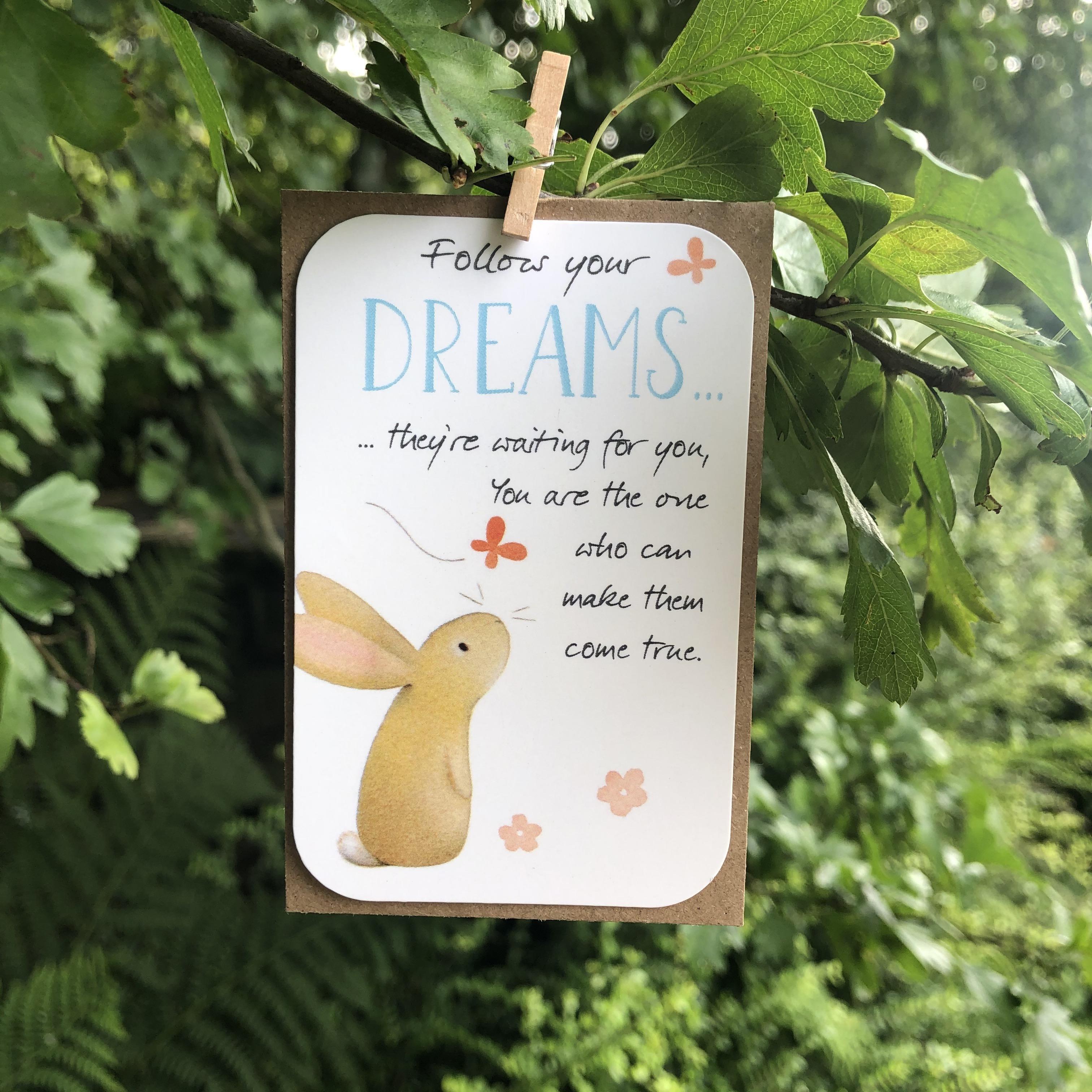 Ginger Betty Dreams Keepsake Wallet Card